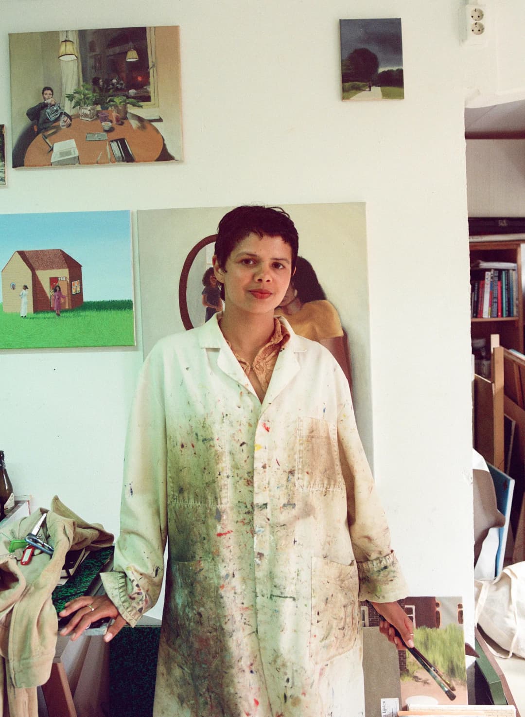Faria van Creij-Callender in studio portrait