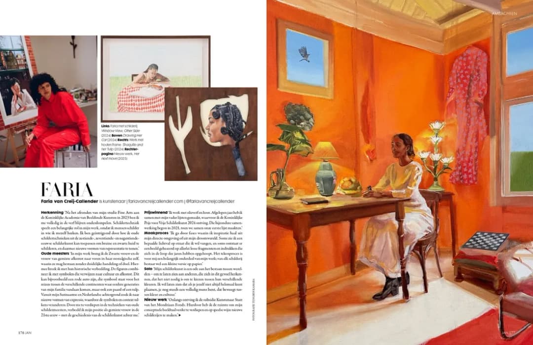 Jan Magazine Spraakmakers: interview met Faria van Creij-Callender